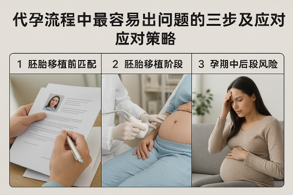 代孕流程中最容易出问题的三步及应对策略！

